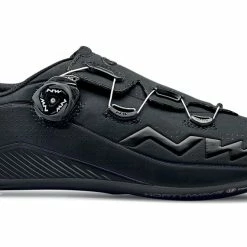 Northwave Flash 2 Carbone Vélo Chaussures Gr. 47 Noir