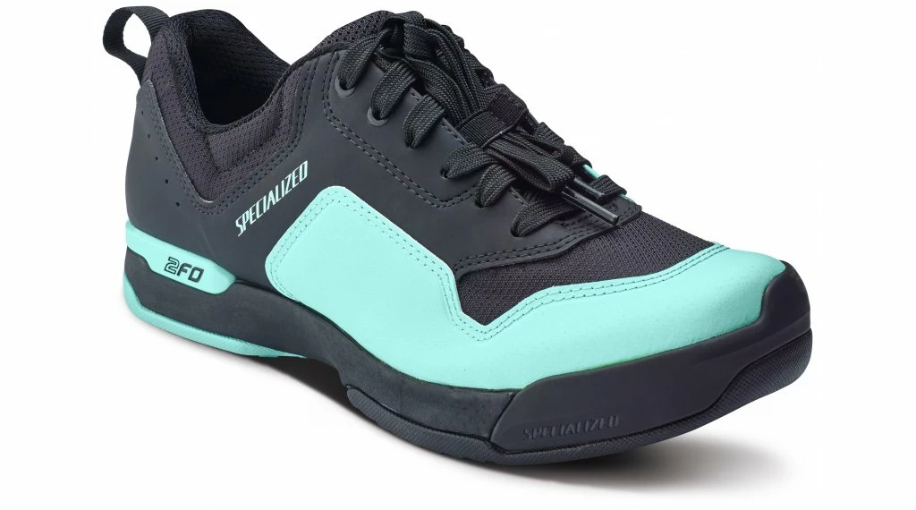 Specialized 2FO Clip Lite Lace VTT-chaussures Femmes 37 Noir/turquoise 3 Specialized 2FO Clip Lite Lace VTT-chaussures Femmes 37 Noir/turquoise