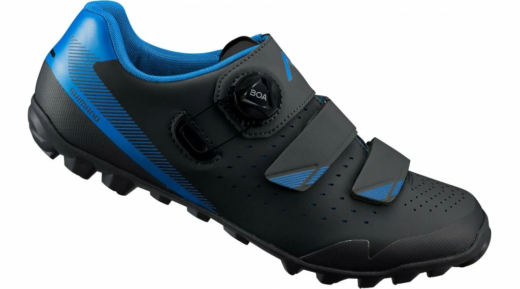Shimano - Vêtements Shimano SH-ME400 SPD VTT-chaussures Gr. 38.0 Noir/bleu 3 Shimano - Vêtements Shimano SH-ME400 SPD VTT-chaussures Gr. 38.0 Noir/bleu